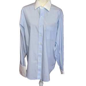 Brooks Brothers 346 Cotton French Cuff Formal Dress Shirt Men’s Size 16-36